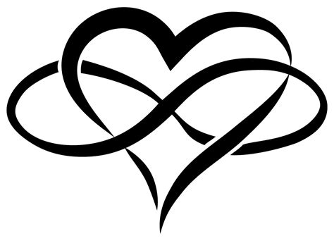 Infinity Sign Heart Svg