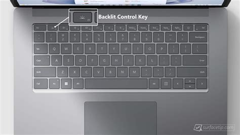 Microsoft Surface Laptop Go Backlit Keyboard