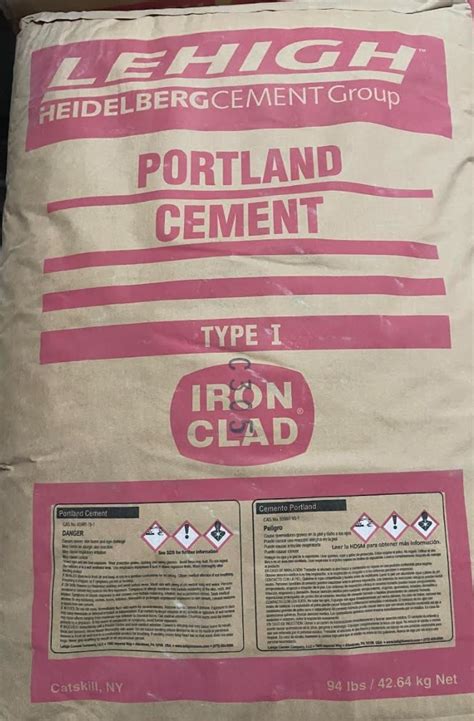 Lehigh Iron Clad Portland Type I Cement | Hi-Way Concrete