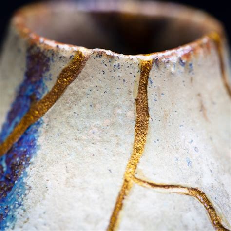 Kintsugi, a Centuries-Old Japanese Method of Repairing Pottery with Gold