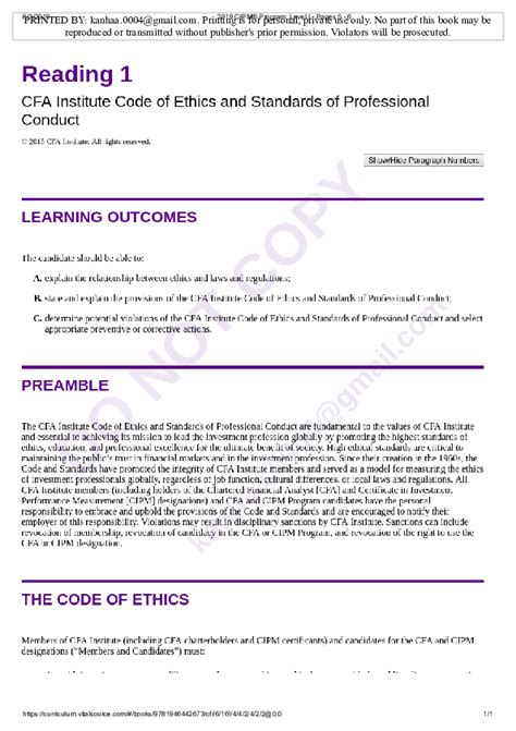 (PDF) CFA Institute curriculum 2019 CIPM® Program Level I | Aman Agrawalla - Academia.edu