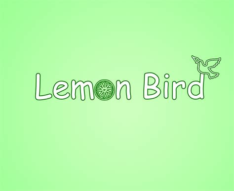 Playful, Modern, Small Business Logo Design for Lemon Bird by Exa Design | Design #3033681
