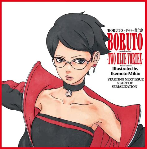 Boruto Two Blue Vortex Adult Sarada Goes Viral On Social Media Crazy ...