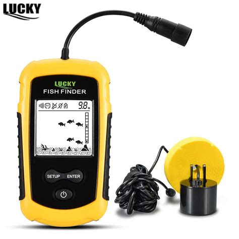 Portable Sonar Fish Finder findfish LUCKY FF1108 1 Fishfinder Marine ...