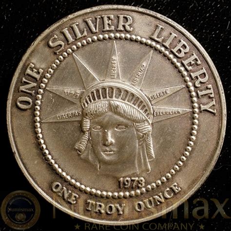 1973 Silver Liberty One Troy Ounce | .999 Fine - Numismax