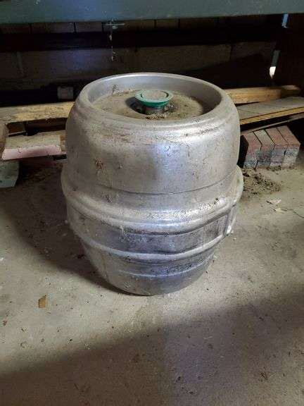 Aluminum pony beer keg - Bid-Assets Online Auctions