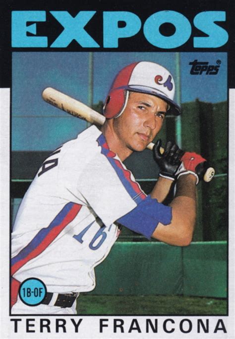 Random Baseball Card #3270: Terry Francona, first baseman/outfielder ...