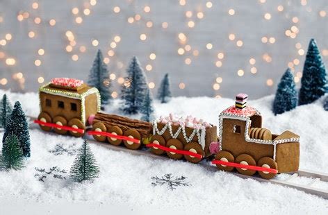 Gingerbread train | Tesco Real Food