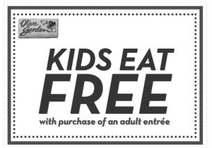 Olive Garden Kids Eat Free Coupon - Thrifty NW Mom