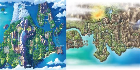 All Pokemon Regions and How They are Connected