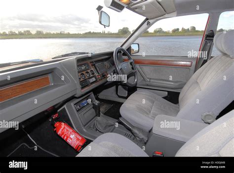 Ford Granada interior Stock Photo - Alamy