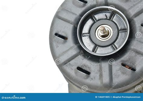 Broken Electric Fan Motor for Car Air Conditioner System on White Background Stock Image - Image ...