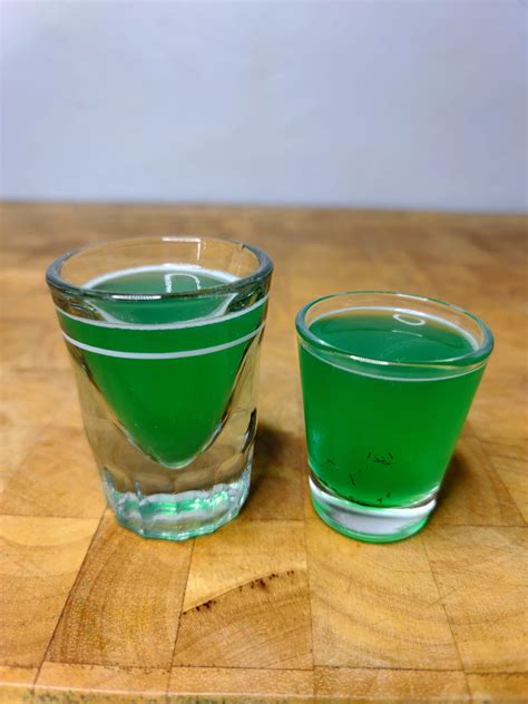 Liquid Marijuana Shot: A Green Surprise | Occasional Cocktails