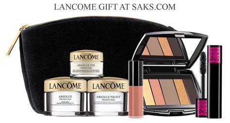 All Lancome Gift with Purchase offers in April 2021