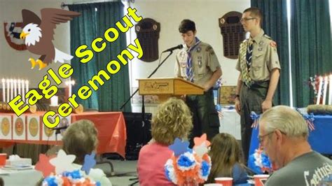 A WONDERFUL Example of an Eagle Scout Ceremony with some tips - YouTube