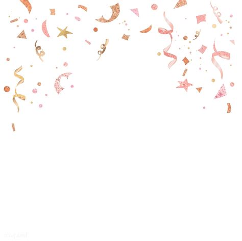 Confetti with white background vector | free image by rawpixel.com / Adj | Libre de vectores ...