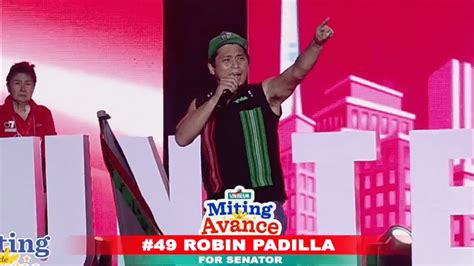 Robin Padilla Bongbong Marcos Guard Votes