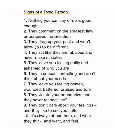 Poems Vibe on Instagram: “Signs of TOXIC people:” | Signs of toxic ...