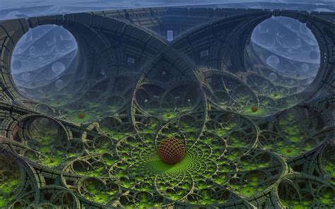 Download Mandelbulb Sphere Abstract Fractal 4k Ultra HD Wallpaper by Mike Swale