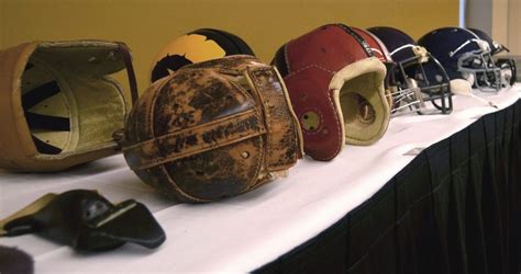 History of The Football Helmet - Atavus