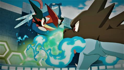 Ash-Greninja vs Mega Charizard X by Pokemonsketchartist on DeviantArt