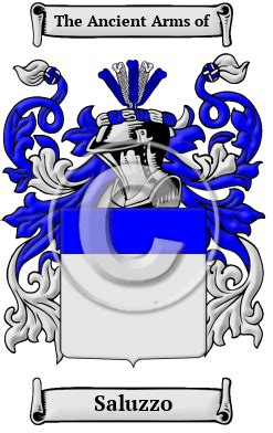 Saluzzo Name Meaning, Family History, Family Crest & Coats of Arms