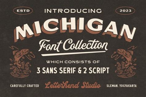 Michigan Font Duo - Download Free Font