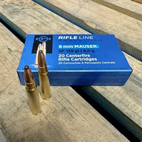 8mm Mauser Ammo 139gr Soft Point (Prvi Partizan) – Ammo Direct