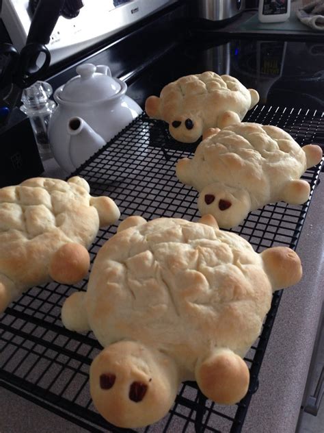 Turtle bread! : Baking