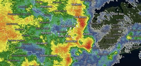 New York Metro Weather on Twitter: "9:25pm on January 19th, 2023: A thunderstorm with frequent ...