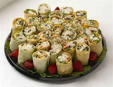 Wraps Platter | Party food buffet, Food, Fast food items