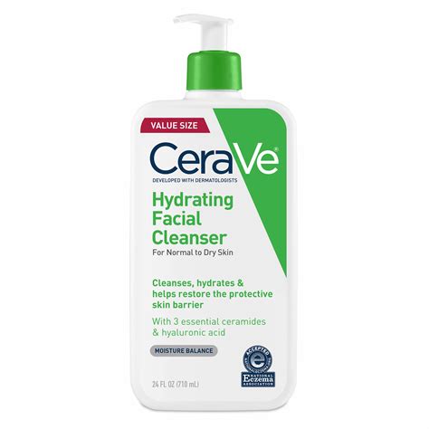 Cerave Hydrating Facial Cleanser, 24 oz. - BJ's Wholesale Club