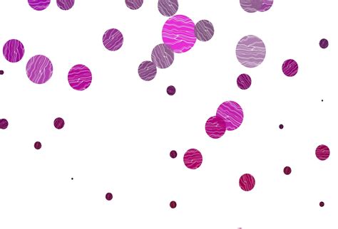 Light pink vector background with bubbles. 12218674 Vector Art at Vecteezy