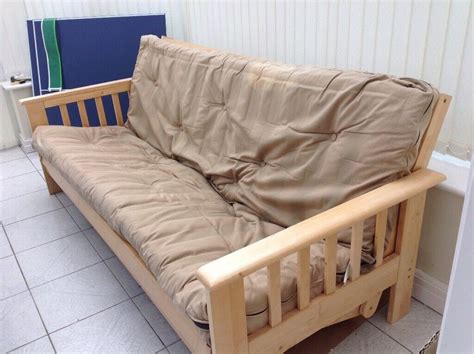 Wood framed futon bed | in Baildon, West Yorkshire | Gumtree