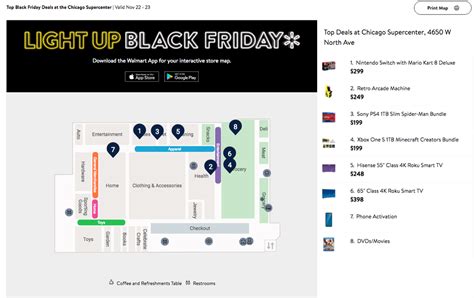 Walmart Black Friday Shopping Map | Paul Smith