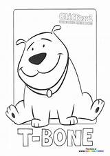 Clifford the Big Red Dog  Coloring Pages For Kids Free And Easy sketch template