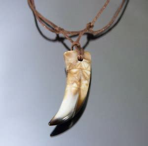 Lion Tooth Necklace for sale | eBay