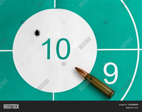 Bullet Hit Target Image & Photo (Free Trial) | Bigstock