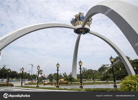 Entrance gate to Istana Bukit Serene of Johor, Malaysia. – Stock Editorial Photo © tang90246 ...