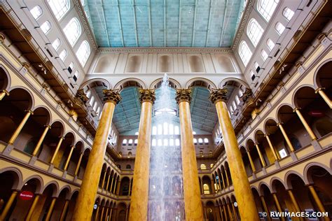 Framed Photo Print of NATIONAL BUILDING MUSEUM WASHINGTON DC COLOR ...