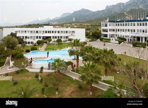 Girne, TRNC, the campus of the Girne American University Stock Photo: 53983285 - Alamy