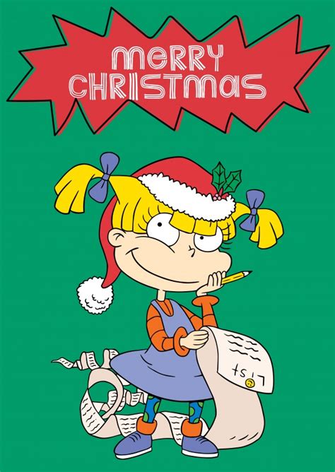 Rugrats - MERRY CHRISTMAS | Kinderkaarten 🧒🏻🍭🧸 | Echte ansichtkaarten online verzenden