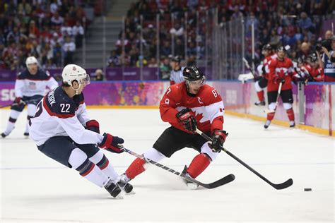 Olympics: Ice Hockey-Men’s Semifinals-USA vs Canada