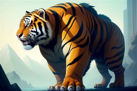 Giant Buff Tiger #21 by BuffFeralGiants on DeviantArt