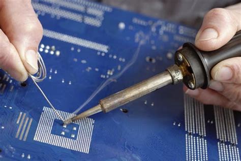 How To Solder Wires Onto A Circuit Board » Wiring Draw And Schematic