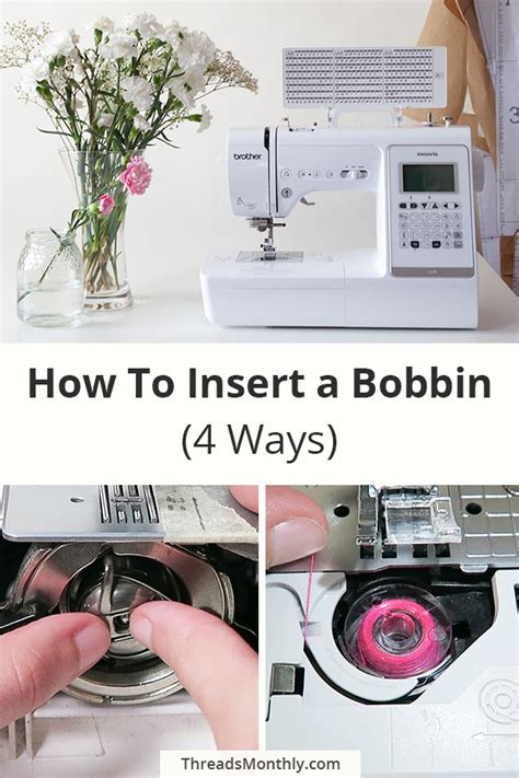 How to Put a Bobbin in Any Sewing Machine – 4 Ways