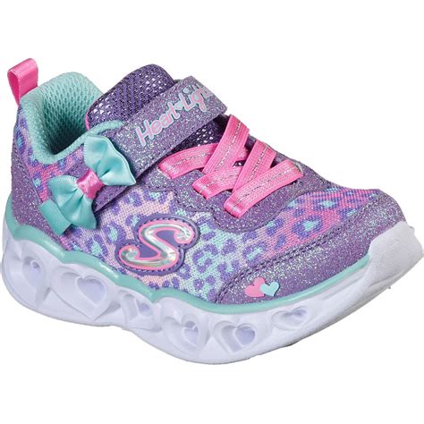 SKECHERS Toddler Girls' S Lights Heart Lights Untamed Heart Shoes | Academy