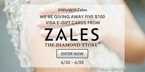 GIVEAWAY: Enter to Win a $100 Zales Gift Card - 5 WINNERS - MyStyleSpot