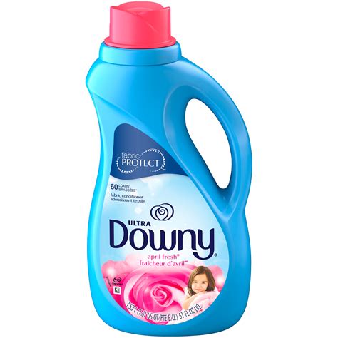 Downy Fabric Softener, Ultra, April Fresh, 51 fl oz (1.61 qt) 1.53 lt