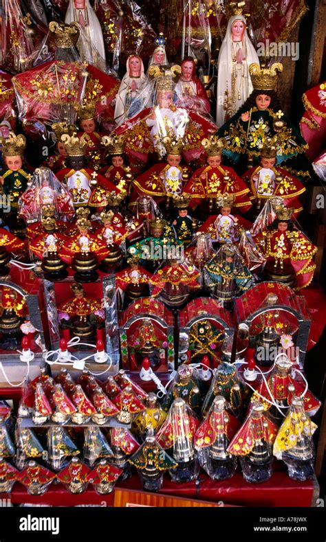 Philippines Cebu religious souvenir stall Stock Photo: 11760085 - Alamy